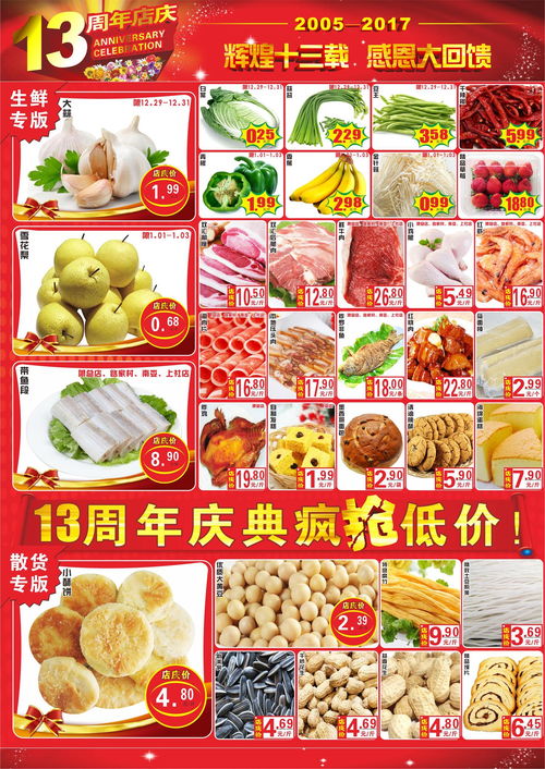 鑫帝超市13周年慶第三波